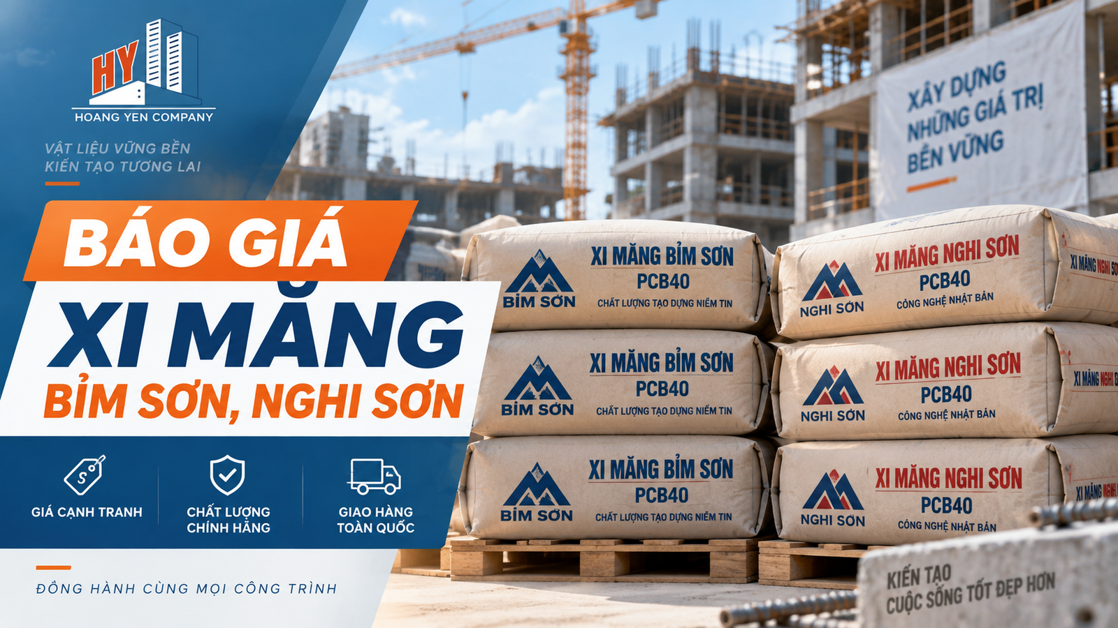 báo giá xi măng nghi sơn